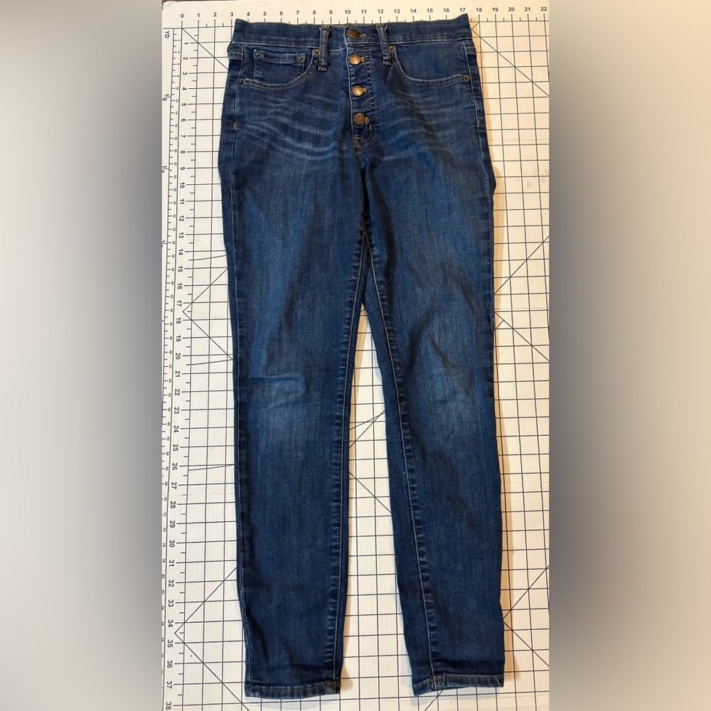 J. Crew Women’s Size 28 Blue High Rise Skinny Jeans